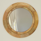 Abacus Round Mirror Natural