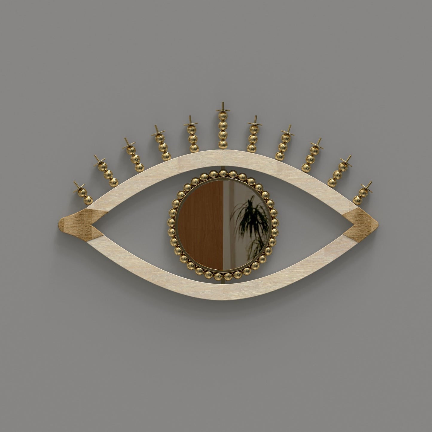 Abacus Evil Eye Mirror