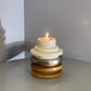 Lathed Trio Candle Holder