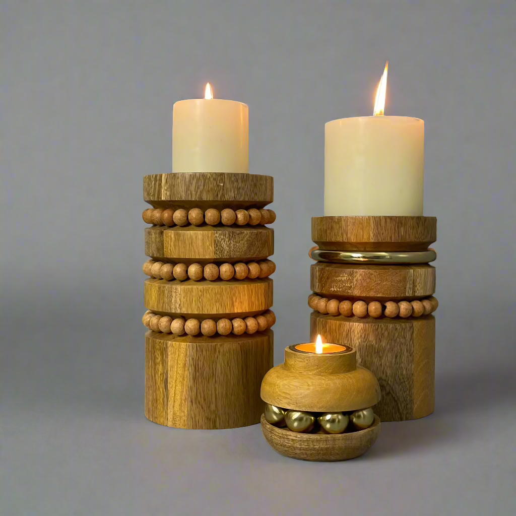 Abacus Votive Holder III