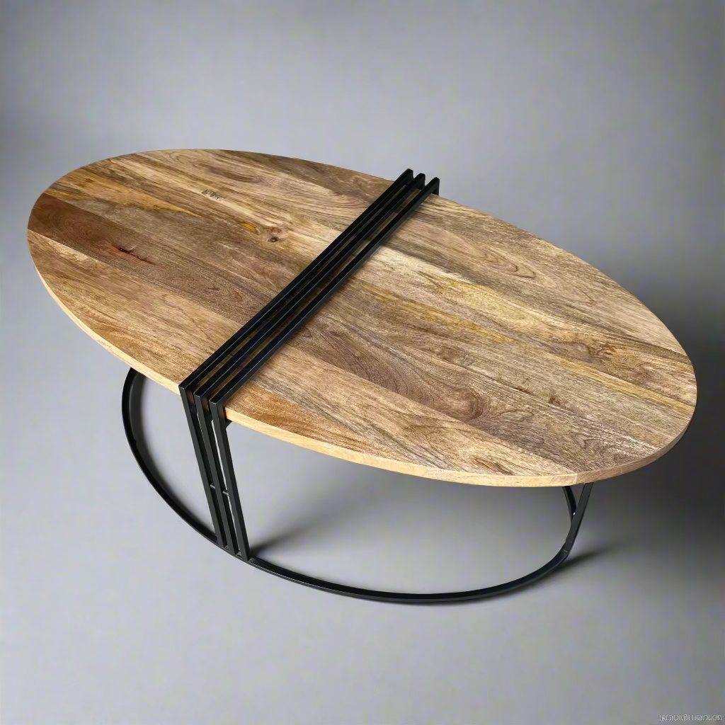 Warmglow Oval Coffee Table