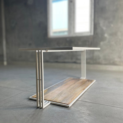 Skew-metal Table