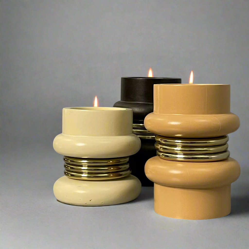 Stacking Candle Holder | 𝘚𝘌𝘛 𝘖𝘍 𝘛𝘏𝘙𝘌𝘌