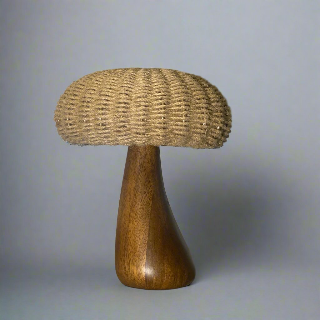 Mushroom I Walnut Grain