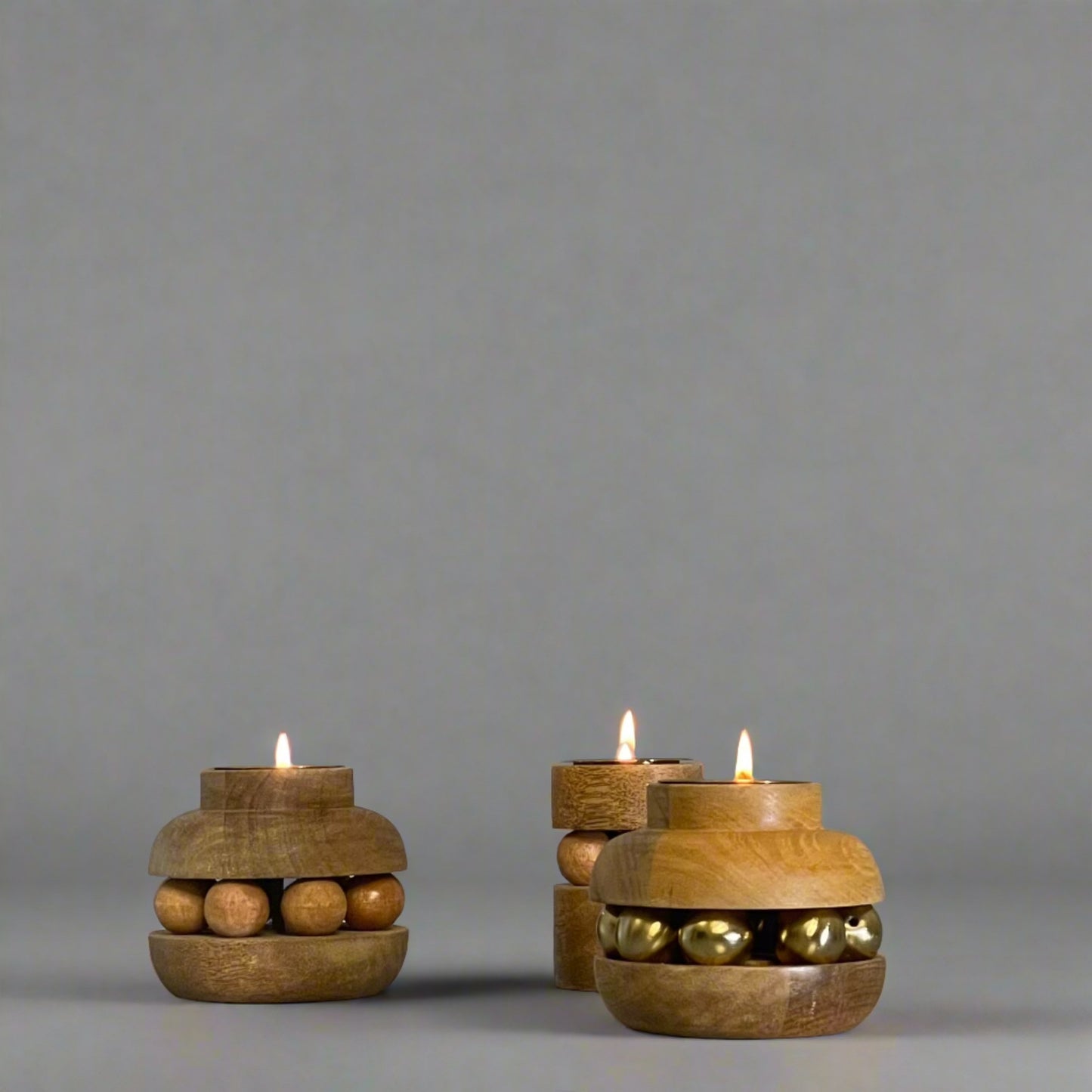 Abacus Candle Stands| 𝘚𝘌𝘛 𝘖𝘍 𝘛𝘏𝘙𝘌𝘌