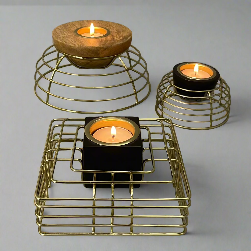 Candle Holders | 𝘚𝘌𝘛 𝘖𝘍 𝘛𝘏𝘙𝘌𝘌