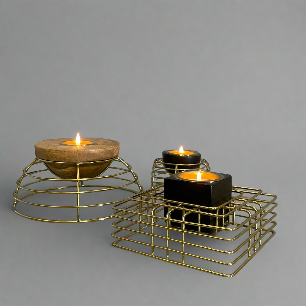 Candle Holders | 𝘚𝘌𝘛 𝘖𝘍 𝘛𝘏𝘙𝘌𝘌