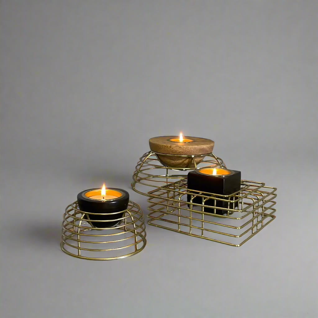 Candle Holders | 𝘚𝘌𝘛 𝘖𝘍 𝘛𝘏𝘙𝘌𝘌